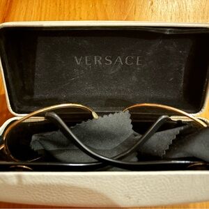 Versace Gold Frame Sunglasses
